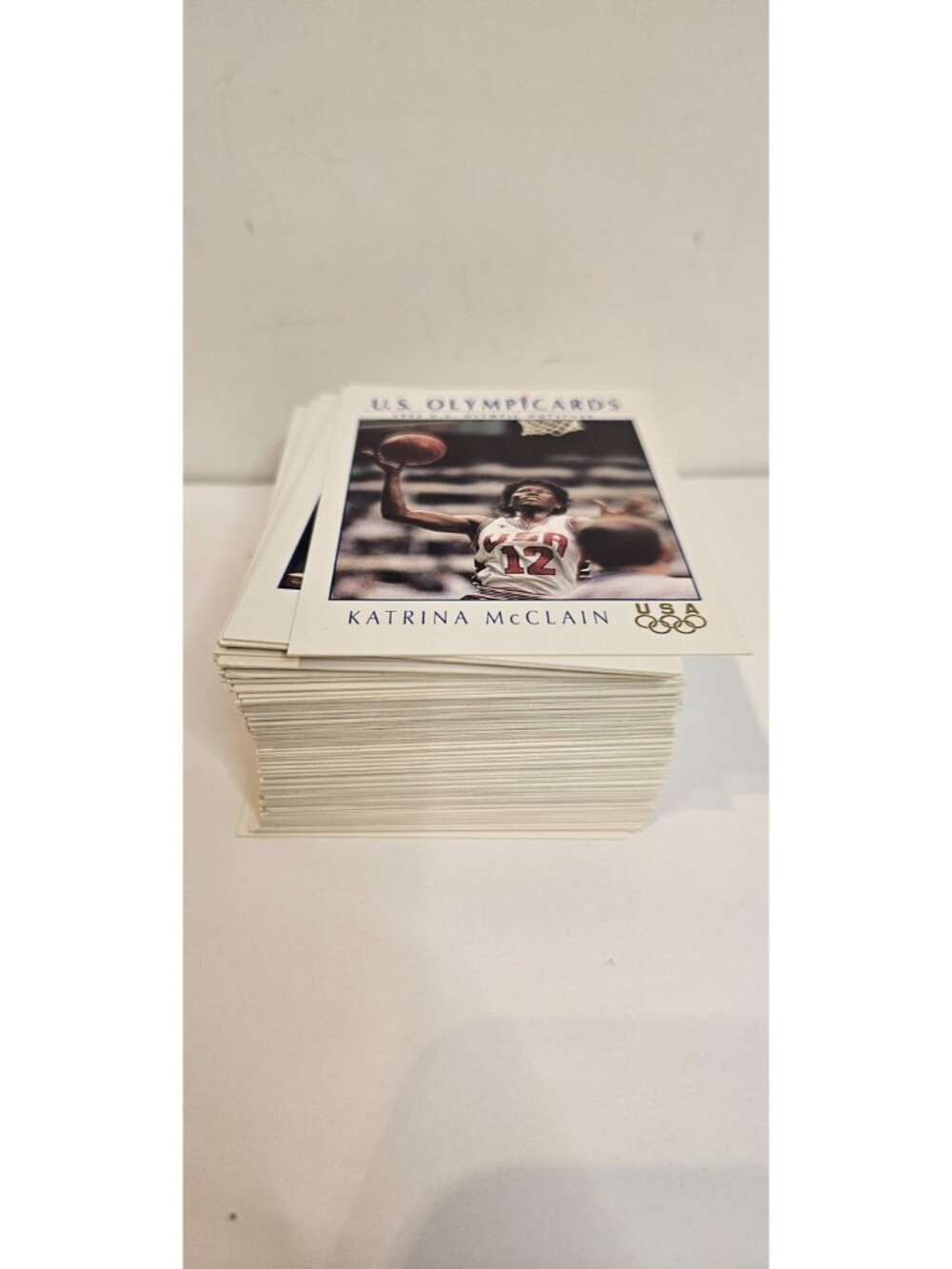 1992 Impel U. S. OlympiCards 99 Card Lot U.S. Olympic Hopefuls
